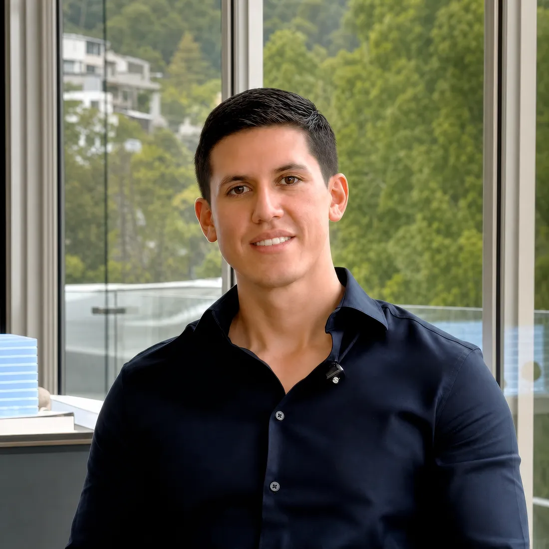 Retrato de Milton Bojorque, CEO de Grupo Althura