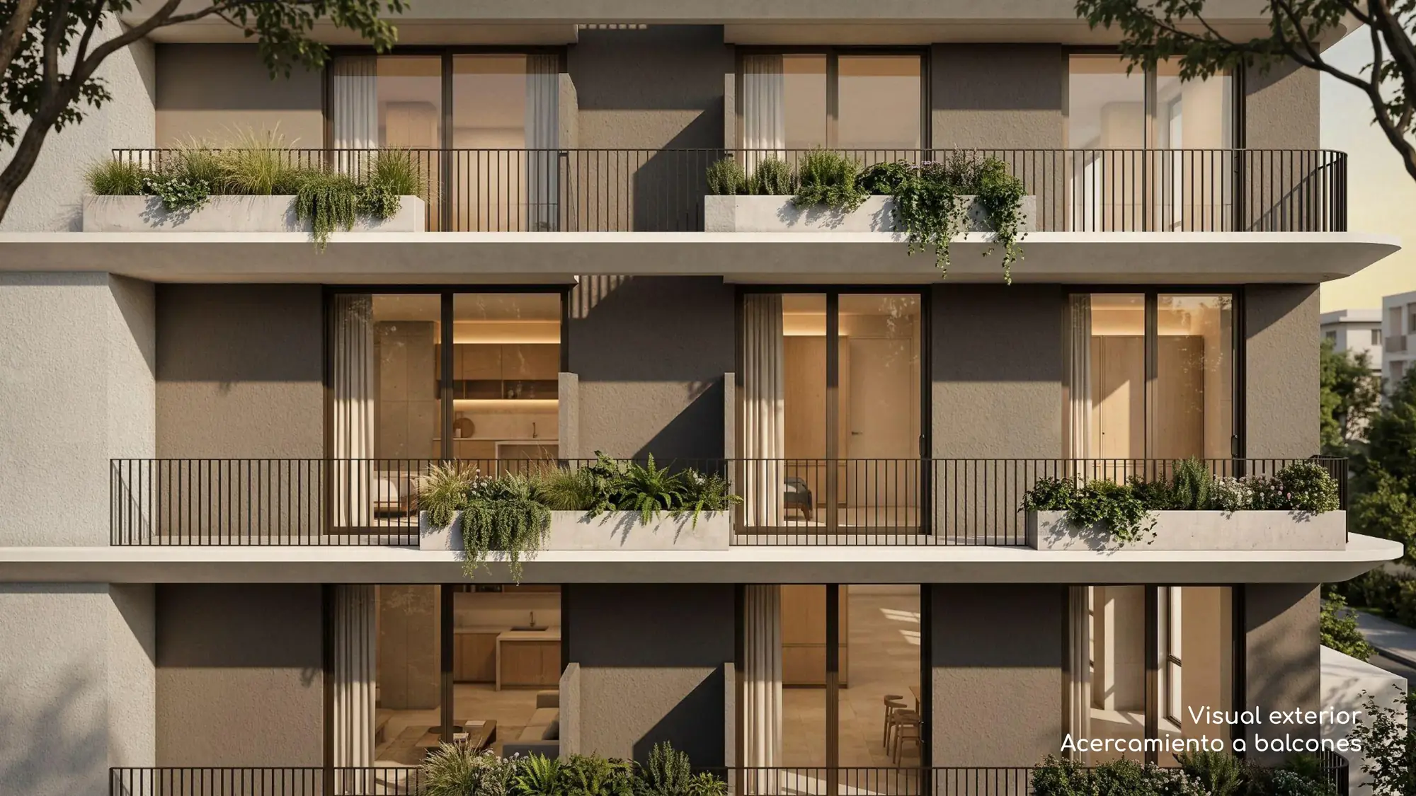 LÍF — acercamiento a balcones