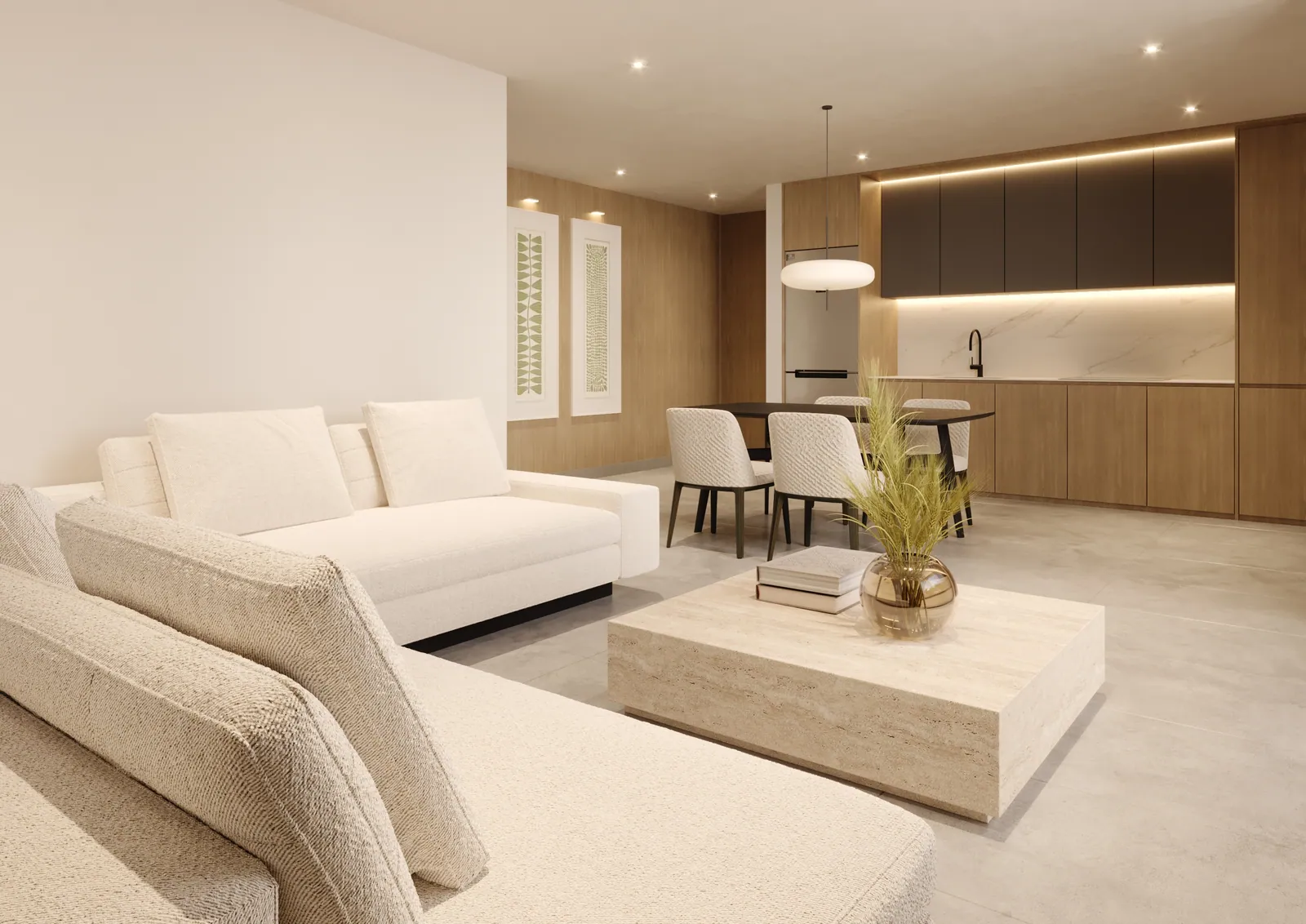 Savoir — sala con cocina integrada